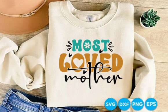Download Most Loved Mother Retro Svg Design - Love Collection