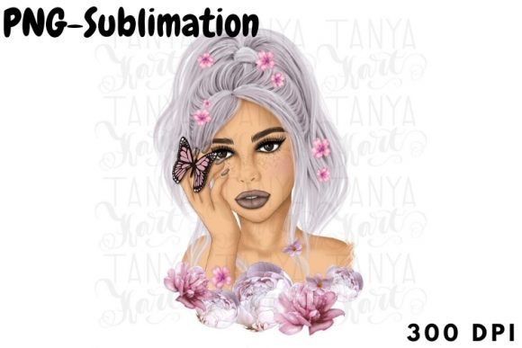 Download Spring Design, Butterfly Art, Woman - Spring design Collection