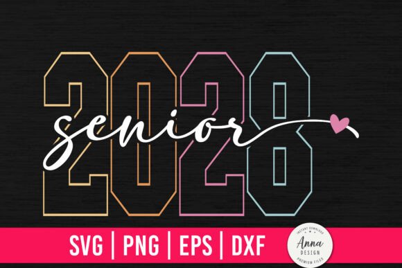 Download Senior 2028 SVG, Graduation SVG PNG - 2028 Collection