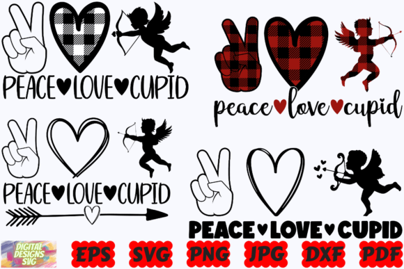 Download Peace Love Cupid SVG | Peace SVG | Love - Love Collection
