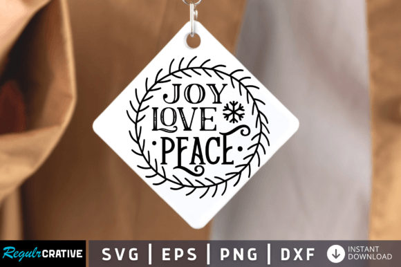 Download Joy Love Peace SVG Design - Love Collection