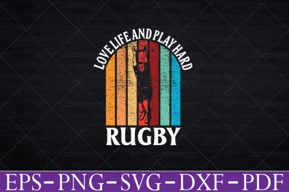 Download Love Life and Play Hard Rugby - Love Collection