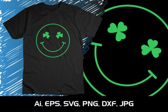 Download Happy Face St. Patrick'S Shirt 4 Cloves - Love Collection