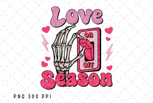 Download Love Season Retro Valentine's Day PNG - Love Collection