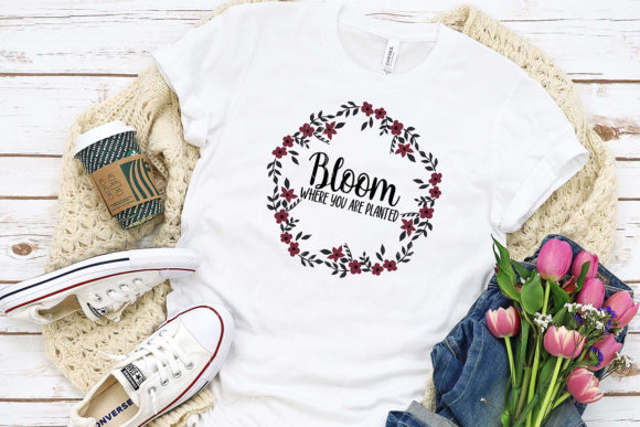 Download Spring Design Bloom Red Flower Wreath - Spring design Collection