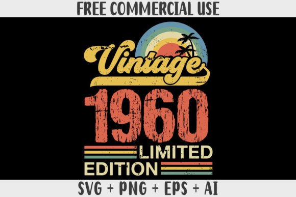 Download Retro Vintage 1960 Limited Edition - 1960 Collection