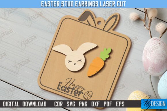Download Easter Earrings | Spring Design |Holiday - Spring design Collection