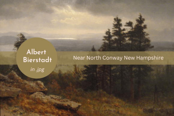 Download Vintage Painting, Albert Bierstadt, Arts - Premium Resources