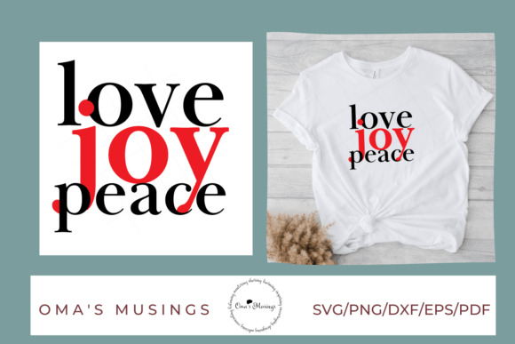Download Love Joy Peace SVG - Christian SVG - Love Collection