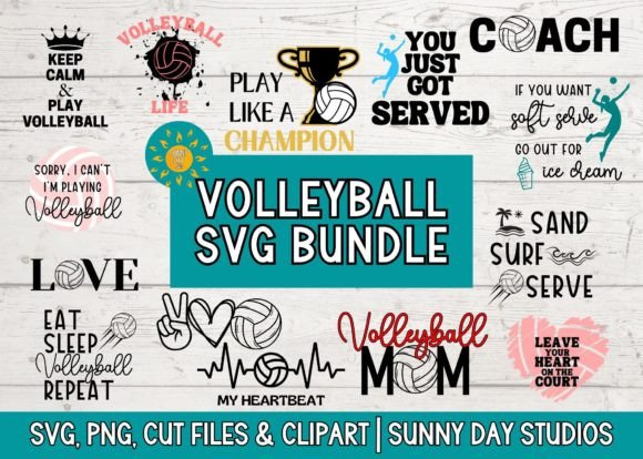 Download Volleyball Lover SVG PNG Bundle - Love Collection