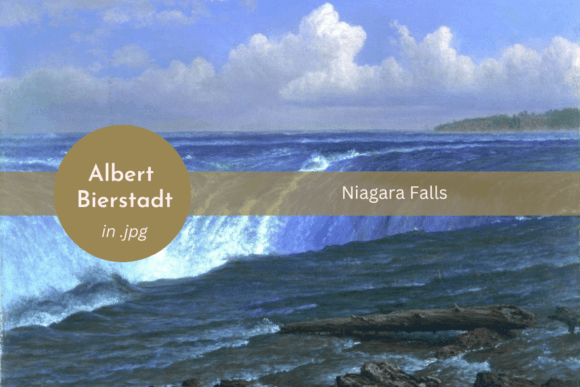 Download Niagara Falls, Albert Bierstadt, Arts - Premium Bundle