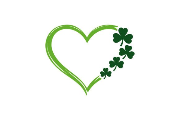 Download Shamrock Heart Lucky Love - Love Collection